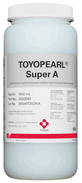 TOYOPEARL Super A Resin Container